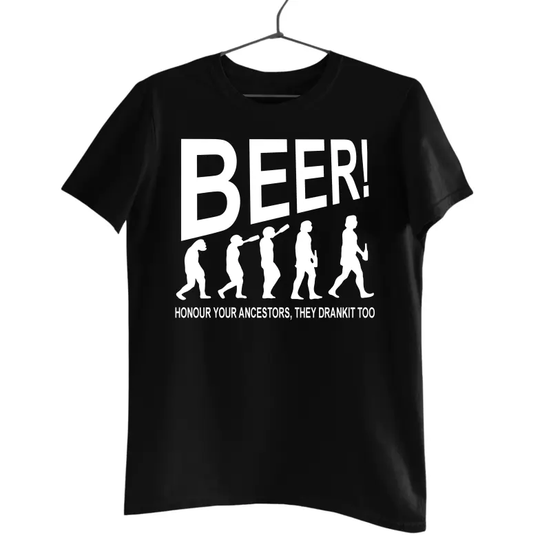 Beer, tricou cu mesaj, model 1